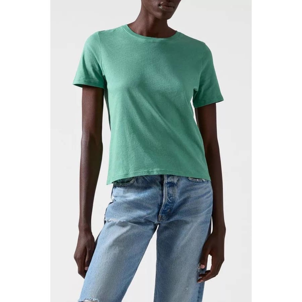 ATM Anthony Thomas Melillo  Vintage Jersey Crew Neck Tee